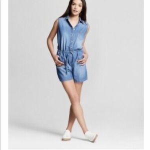 Universal Thread Denim Romper